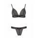 Комплект белья Passion Exclusive GLAMISS SET L/XL, black PS27101 фото 3