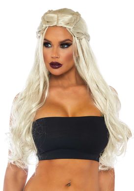 Перука Дейєнеріс Таргарієн Leg Avenue Braided long wavy wig Blond, платинова, довжина 81 см SO7936 фото