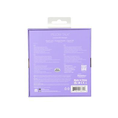 Роскошный вибратор Pillow Talk Flirty Purple Special Edition, Сваровски, повязка на глаза+игра SO6854 фото