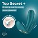Подвійний вібратор у трусики Satisfyer Top Secret+ Battery Series SX3841 фото 7
