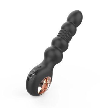 Анальный вибратор с пульсацией Loviss Thor Thrusting Anal Plug, 2 мотора SX3998 фото