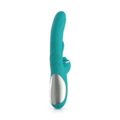 Вибратор-кролик с вагинальным отростком Good Vibes Only &ndash; Lisa Thrusting Rabbit Vibrator with G-Spot Stimulator SX3066 фото