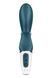 Смарт вібратор-кролик Satisfyer Hug Me Bluegrey, 2 мотори, діаметр 4,2см, широка кліторальна частина SO6273 фото 5