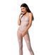 Ажурний бодістокінг з інтимними вирізами Passion BS076 white SO4155 фото
