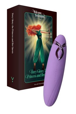 Вібратор FairyGasm PleasureArrow violet SX0639 фото