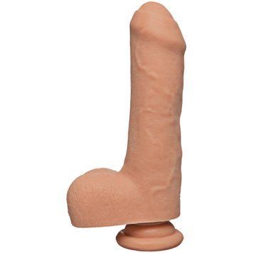 Фалоімітатор Doc Johnson The D - Uncut D - 7 Inch With Balls ULTRASKYN, діаметр 4,5 см, необрізаний SO3498 фото