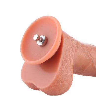 Фалоімітатор для секс-машин Hismith 8.25" Dual-density dildo with veins, система KlicLok SX4010 фото