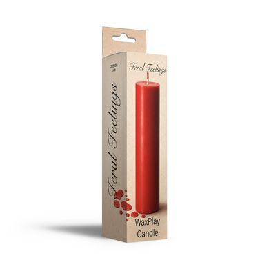 Свічка для WaxPlay Feral Feelings classic 15 см Red SX5165 фото