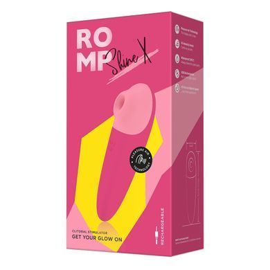 Вакуумный клиторальный стимулятор Romp Shine X, 10 уровней интенсивности SX0535 фото
