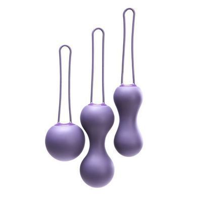 Набор вагинальных шариков Je Joue - Ami Purple, диаметр 3,8-3,3-2,7см, вес 54-71-100гр + подарок косметичка SO3042 фото