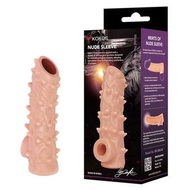 Насадка на член Kokos Nude Sleeve NS 006 S SX4629 фото