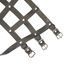 Кожаная портупея для голеностопа со шпорами Liebe Seele Leather High Heel Ankle Harness Silver SX4848 фото 5