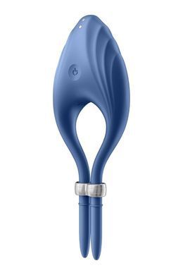 Эрекционное виброкольцо лассо Satisfyer Duelist Blue, 10 режимов, мощный мотор SO6275 фото