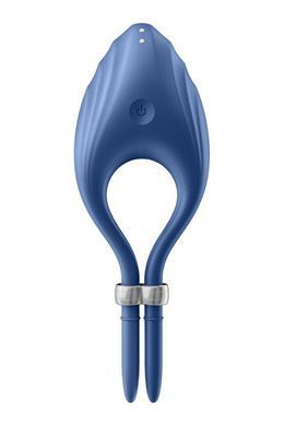 Эрекционное виброкольцо лассо Satisfyer Duelist Blue, 10 режимов, мощный мотор SO6275 фото