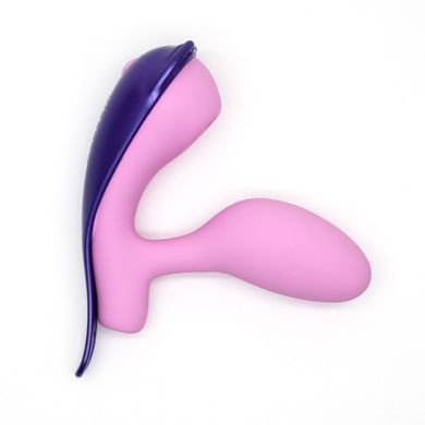 Смарт-віброяйце зі стимуляцією клітора KISSTOY Viosecret Pro, реагує на стискання, пояс для кріплення SX3310 фото