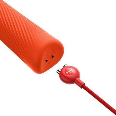 Вібромасажер Fun Factory VIM Vibrating Wand sunrise orange, суперпотужний та легкий, до 6 годин роботи SX0919 фото
