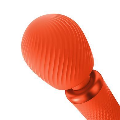 Вібромасажер Fun Factory VIM Vibrating Wand sunrise orange, суперпотужний та легкий, до 6 годин роботи SX0919 фото