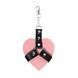 Брелок на карабине для ключей Art of Sex Chained Heart, Розовый SX2244 фото