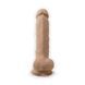 Фалоімітатор з вібрацією SilexD Vetus Vibro Flesh (MODEL 1 size 8in) + LRS, двошаровий, діам. 4,2 см SO8213 фото 3