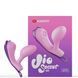 Смарт-віброяйце зі стимуляцією клітора KISSTOY Viosecret Pro, реагує на стискання, пояс для кріплення SX3310 фото 4