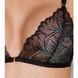 Комплект з відкритим доступом Passion DELIENA SET S/M black, ліф, стрінги, пояс для панчіх SO8422 фото 6