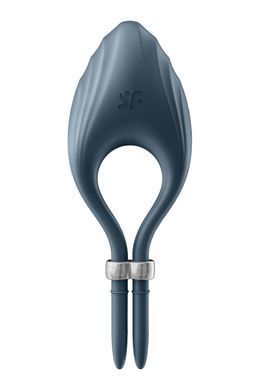 Эрекционное виброкольцо лассо Satisfyer Duelist Dark Blue, 10 режимов, мощный мотор SO6276 фото