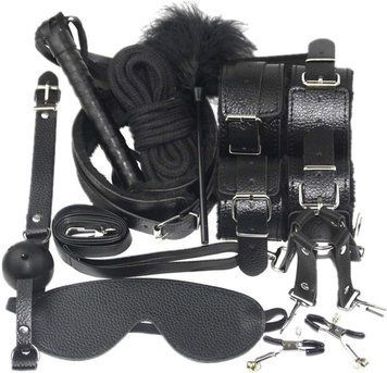 Набор для BDSM JSY KB80608 Black SX2650 фото