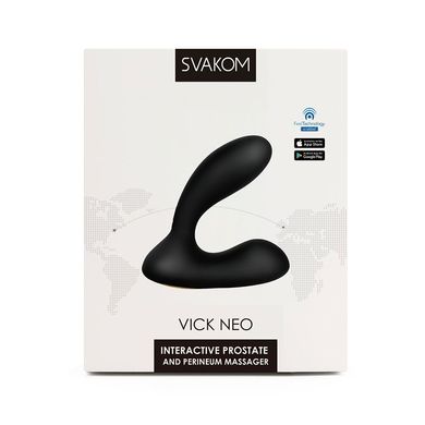 Інтерактивний масажер простати та вібратор точки G Svakom Vick Neo SO4860 фото