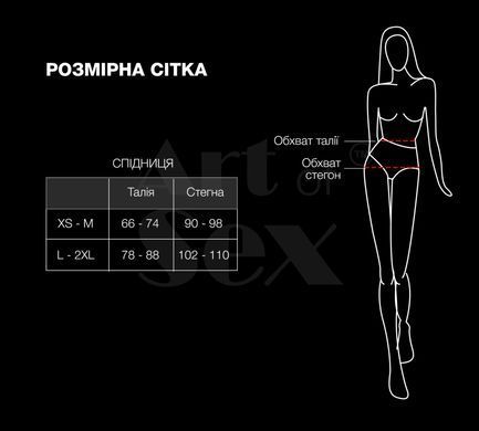 Лакированные шортики на шнуровке Art of Sex - Kylie, черные, размер XS-M SX3387 фото