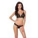Комплект білизни Passion ERZA SET S/M, black, ліф і трусики PS26011 фото 1