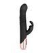 Вібратор-кролик Rosy Gold - Rabbit Vibrator with thrusting function - Black SX3069 фото 2