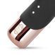 Вібратор-кролик Rosy Gold - Rabbit Vibrator with thrusting function - Black SX3069 фото 6
