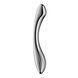 Металевий дилдо Satisfyer Pure Gravity 1, двосторонній, можна нагрівати й охолоджувати, 939 г SX3253 фото 1