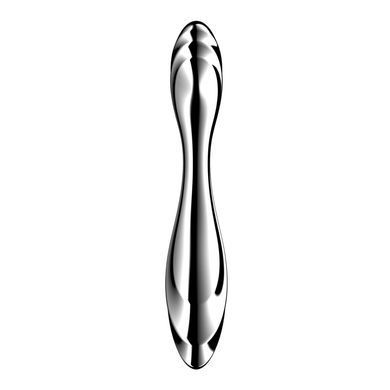 Металлический дилдо Satisfyer Pure Gravity 2, двусторонний, можно нагревать и охлаждать, очень тяжелый SX3254 фото