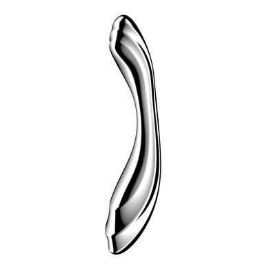 Металлический дилдо Satisfyer Pure Gravity 2, двусторонний, можно нагревать и охлаждать, очень тяжелый SX3254 фото