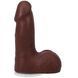 Фаллоимитатор Doc Johnson The Realistic Cock ULTRASKYN - 5 Inch with Balls Chocolate SX4483 фото