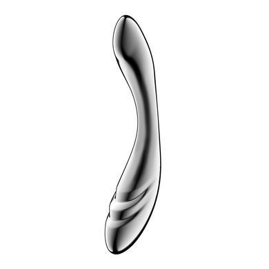 Металлический дилдо Satisfyer Pure Gravity 3, двусторонний, можно нагревать и охлаждать, очень тяжелый SX3255 фото