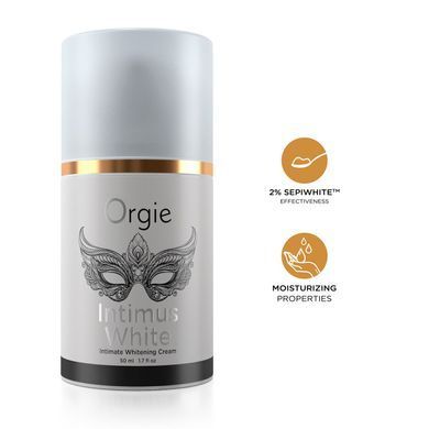 Крем для освітлення шкіри Orgie &ndash; Intimus White (50 мл) посиленої дії, підходить для всіх зон SX1505 фото