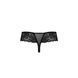 Трусики Passion Exclusive ABLA THONG XXL/XXXL, black PS25303 фото 6