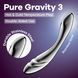 Металлический дилдо Satisfyer Pure Gravity 3, двусторонний, можно нагревать и охлаждать, очень тяжелый SX3255 фото 6