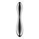 Металлический дилдо Satisfyer Pure Gravity 3, двусторонний, можно нагревать и охлаждать, очень тяжелый SX3255 фото 4