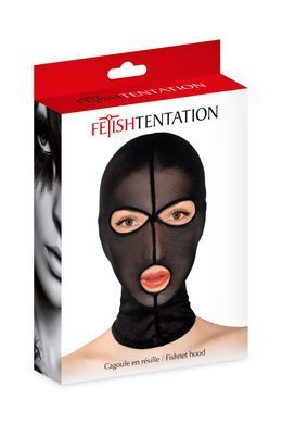 Капюшон Fetish Tentation Feshnet Hood, напівпрозора сітка SX1374 фото