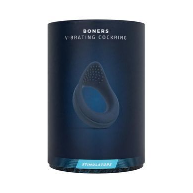 Эрекционное кольцо Boners Vibrating Cock Ring with Perineum Stimulation SX3072 фото