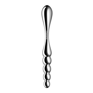 Металлический дилдо Satisfyer Star Force 1, двусторонний, можно нагревать и охлаждать SX3256 фото