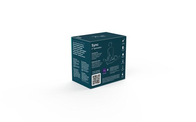 Смарт-вібратор для пар We-Vibe Sync 2 Green Velvet, 10 віброрежимів, пульт ДК SO8760 фото