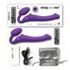Безремінний страпон з вібрацією Strap-On-Me Vibrating Violet M, діаметр 3,8 см, пульт ДК, регульований SO3825 фото 7
