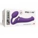 Безремневой страпон с вибрацией Strap-On-Me Vibrating Violet M диаметр 3,3см, пульт ДУ, регулируемый SO3825 фото 4