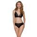 Трусики з широкою гумкою і мереживом Passion PS001 PANTIES S, black SO4161 фото 3