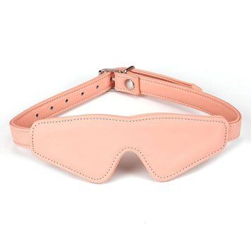 Маска на глаза Liebe Seele Dark Candy Pink Blindfold, плотное прилегание, регулируемая SX1657 фото