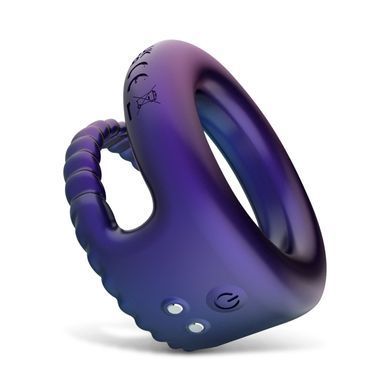 Ерекційне віброкільце Hueman - Jupiter Vibrating Cock and Ball Ring SX3897 фото